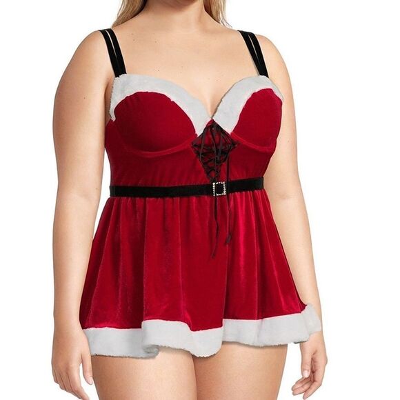 ❤️NEW Cinema Etoile Plus Size Babydoll Lingerie - Picture 2 of 6